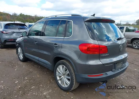 2013 Volkswagen Tiguan Se из США, поврежденный, VIN WVGAV3AX3DW615305